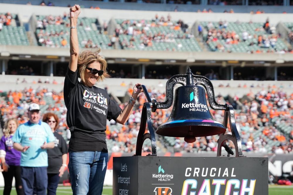 Cincinnati Bengals Intercept Cancer Crucial Catch Intercept Cancer