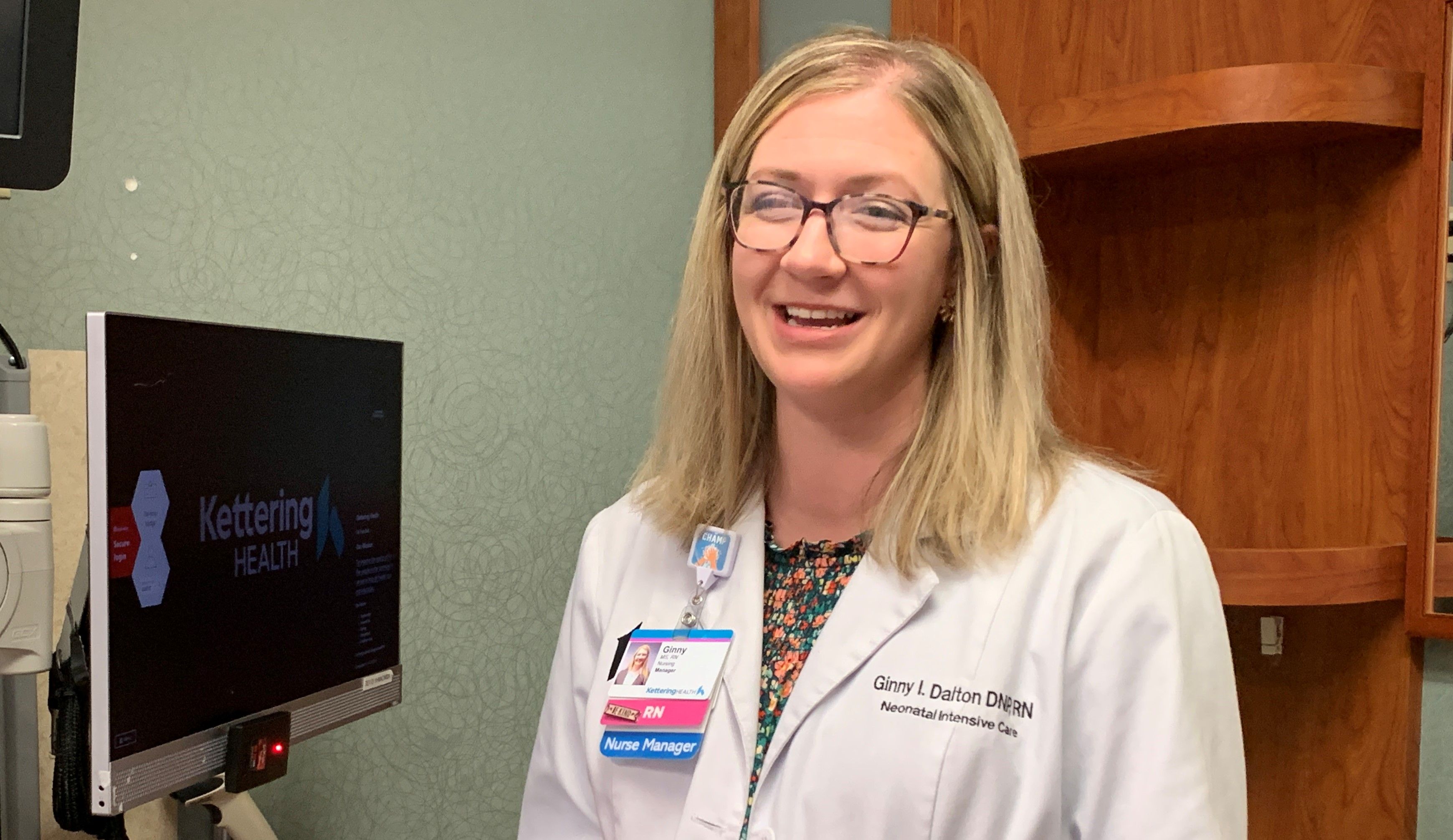 Ginny Dalton, NICU manager