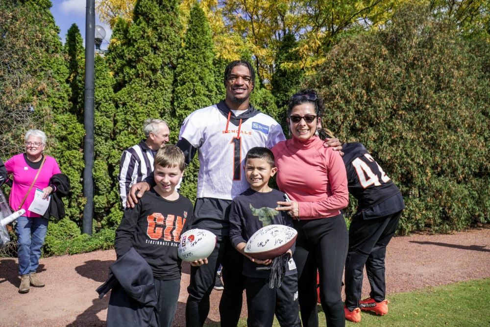 Cincinnati Bengals Partnership: Six months of community impact