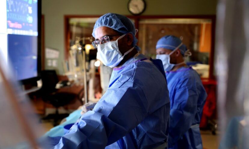 Dr. Akil Patel in OR