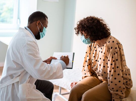 Doctor and patient